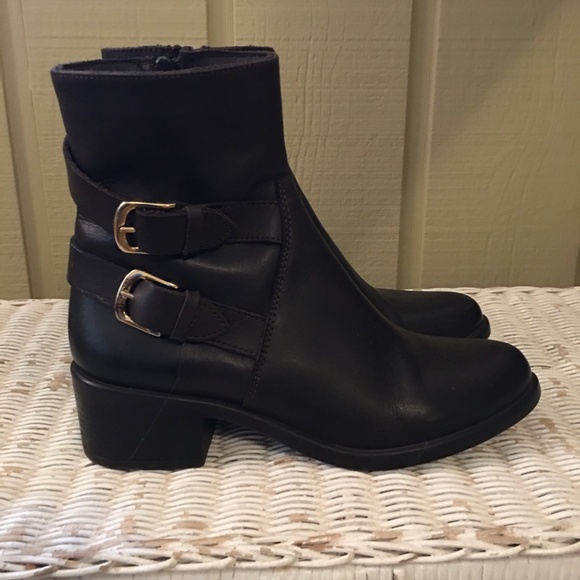 Emanuele Crasto Double Buckle Moto Leather Boots - Picture 2 of 7